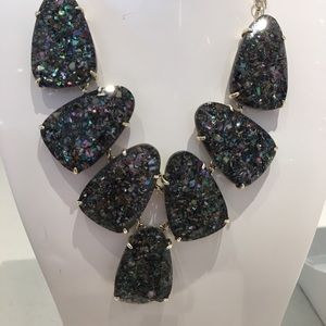 Kendra Scott Purple Crushed Abalone Harlow